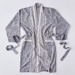 House No. 23 Lightweight Organic Cotton Robe